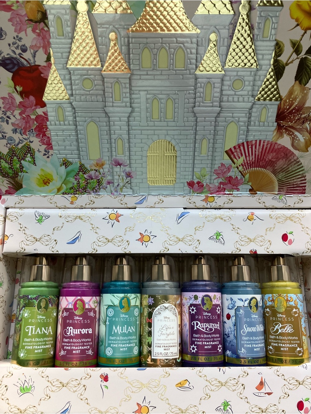 Bath & Body Works Disney Princess Fragrance Mist Set